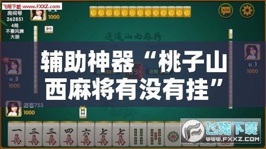 辅助神器“桃子山西麻将有没有挂	”其实确实有挂