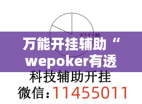 万能开挂辅助“wepoker有透视挂	”其实确实有挂