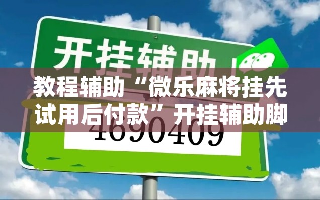 教程辅助“微乐麻将挂先试用后付款”开挂辅助脚本+详细开挂安装教程
