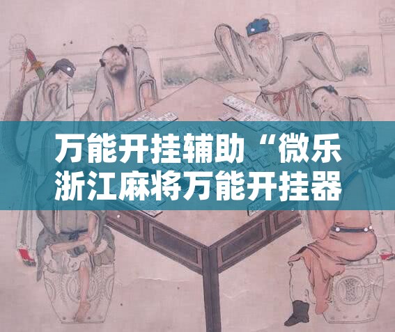 万能开挂辅助“微乐浙江麻将万能开挂器通用版”附辅助神器开挂脚本详细步骤