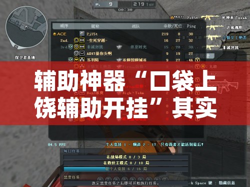 辅助神器“口袋上饶辅助开挂”其实确实有挂