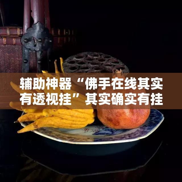 辅助神器“佛手在线其实有透视挂	”其实确实有挂