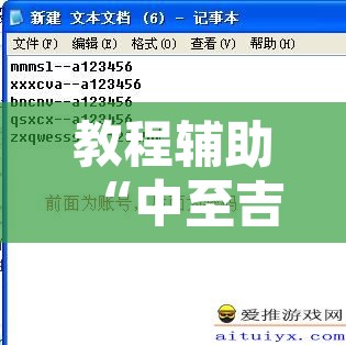 教程辅助“中至吉安王炸辅助器”附辅助神器开挂脚本详细步骤