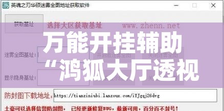 万能开挂辅助“鸿狐大厅透视神器下载”附辅助神器开挂脚本详细步骤