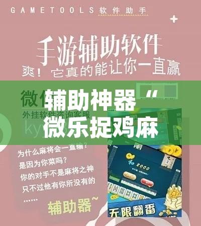 辅助神器“微乐捉鸡麻将开挂教程步骤图”开挂辅助脚本+详细开挂安装教程