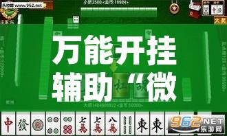 万能开挂辅助“微乐甘肃麻将有挂吗	”附辅助神器开挂脚本详细步骤
