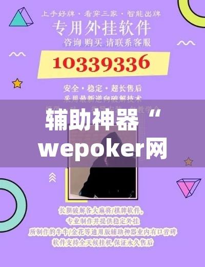 辅助神器“wepoker网页版辅助挂开挂教程”开挂辅助脚本+详细开挂安装教程