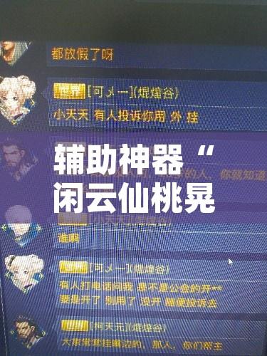 辅助神器“闲云仙桃晃晃确实是有挂”开挂辅助脚本+详细开挂安装教程