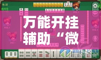 万能开挂辅助“微乐浙江麻将万能开挂器免费”附辅助神器开挂脚本详细步骤