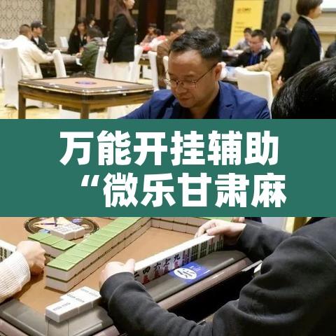 万能开挂辅助“微乐甘肃麻将可以开挂吗”附辅助神器开挂脚本详细步骤