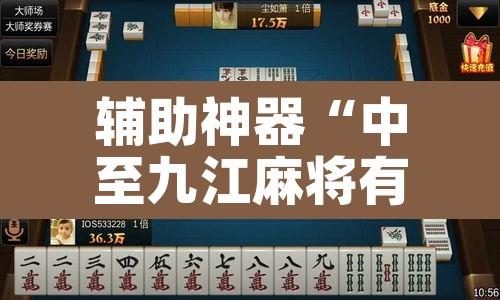 辅助神器“中至九江麻将有挂吗	”其实确实有挂