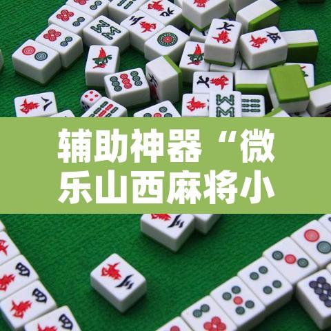 辅助神器“微乐山西麻将小程序挂	”附辅助神器开挂脚本详细步骤