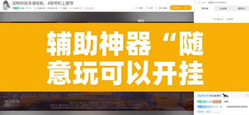 辅助神器“随意玩可以开挂吗”其实确实有挂