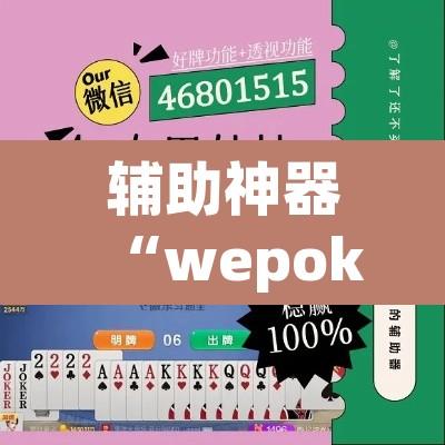 辅助神器“wepoker轻量版辅助作弊器工具”开挂辅助脚本+详细开挂安装教程