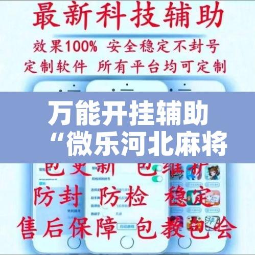 万能开挂辅助“微乐河北麻将怎么提高胜率	”开挂辅助脚本+详细开挂安装教程