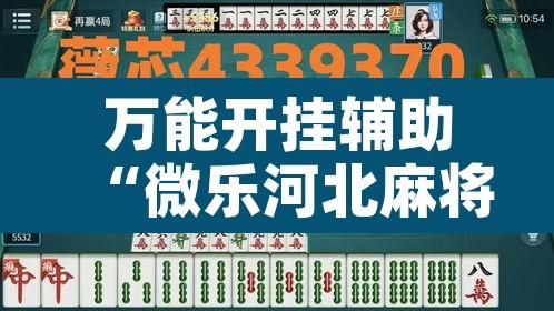 万能开挂辅助“微乐河北麻将怎么提高胜率”开挂辅助脚本+详细开挂安装教程