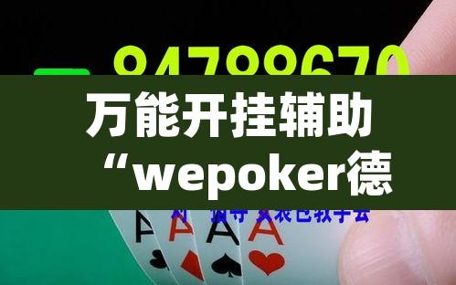 万能开挂辅助“wepoker德州透视辅助软件	”开挂辅助脚本+详细开挂安装教程