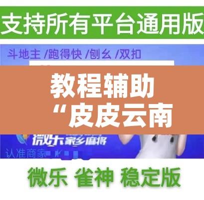 教程辅助“皮皮云南麻将可以开挂吗”其实确实有挂