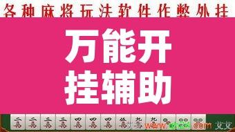 万能开挂辅助“中至九江麻将开挂神器”附辅助神器开挂脚本详细步骤