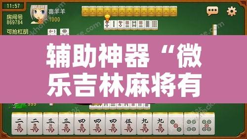 辅助神器“微乐吉林麻将有没有挂	”其实确实有挂