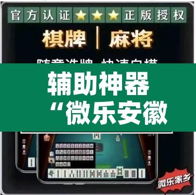 辅助神器“微乐安徽麻将怎样免费开挂”开挂辅助脚本+详细开挂安装教程