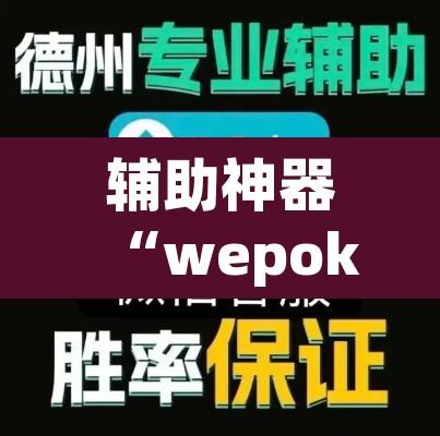 辅助神器“wepoker私人局辅助作弊挂透视挂”开挂辅助脚本+详细开挂安装教程