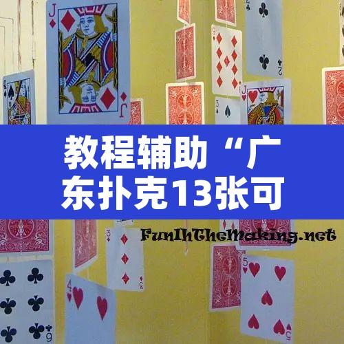 教程辅助“广东扑克13张可以装挂”其实确实有挂