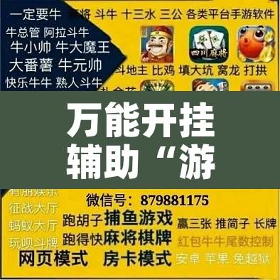 万能开挂辅助“游宝内蒙麻将可以开挂吗”其实确实有挂