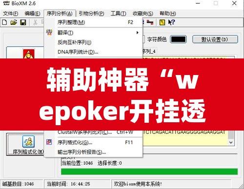 辅助神器“wepoker开挂透视作弊软件”附辅助神器开挂脚本详细步骤