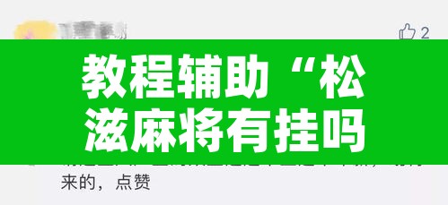 教程辅助“松滋麻将有挂吗”开挂辅助脚本+详细开挂安装教程