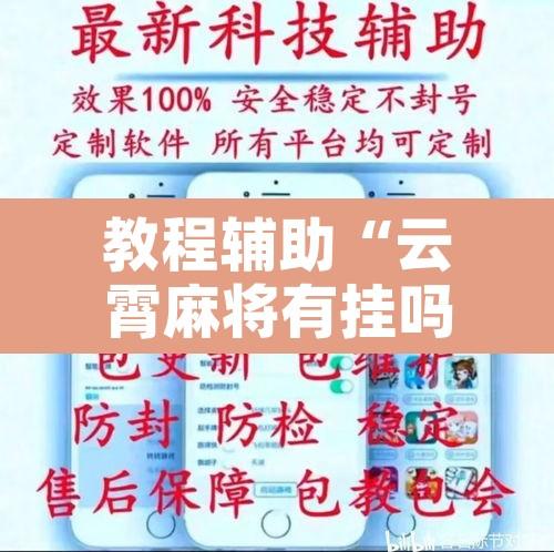 教程辅助“云霄麻将有挂吗	”开挂辅助脚本+详细开挂安装教程