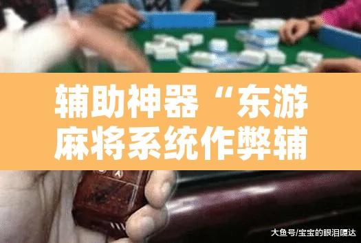辅助神器“东游麻将系统作弊辅助工”其实确实有挂