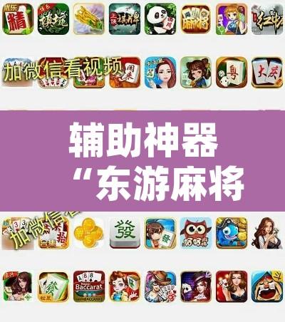 辅助神器“东游麻将系统作弊辅助工	”其实确实有挂