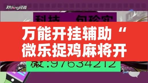 万能开挂辅助“微乐捉鸡麻将开挂免费下载”其实确实有挂