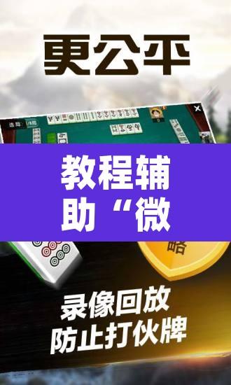 教程辅助“微乐广西麻将怎么打才会赢呢”开挂辅助脚本+详细开挂安装教程
