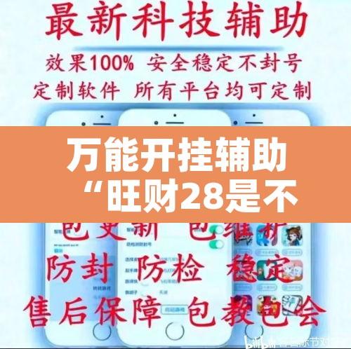 万能开挂辅助“旺财28是不是有挂”其实确实有挂