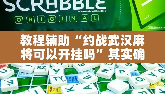 教程辅助“约战武汉麻将可以开挂吗”其实确实有挂