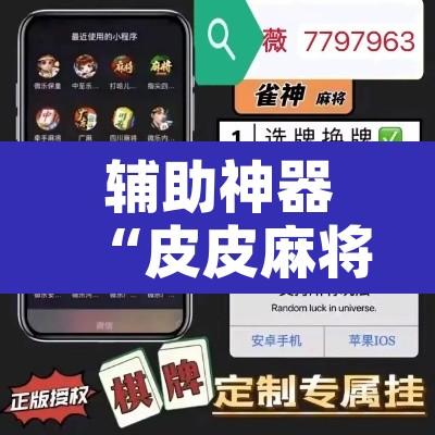 辅助神器“皮皮麻将开挂神器	”开挂辅助脚本+详细开挂安装教程