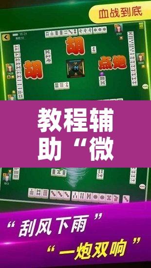 教程辅助“微乐山东麻将开挂神器	”其实确实有挂