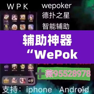 辅助神器“WePoker作弊视频”开挂辅助脚本+详细开挂安装教程