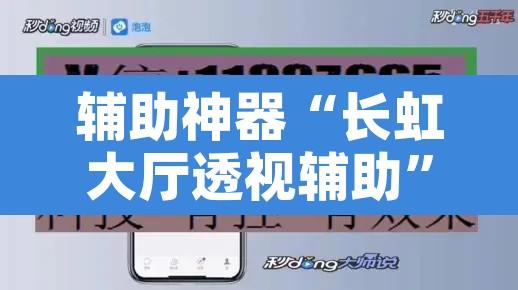 辅助神器“长虹大厅透视辅助	”开挂辅助脚本+详细开挂安装教程