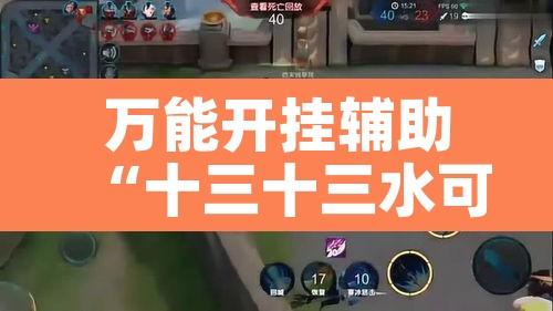 万能开挂辅助“十三十三水可以开挂吗”其实确实有挂