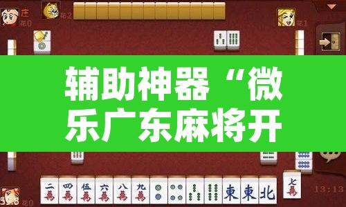 辅助神器“微乐广东麻将开挂免费下载安装	”附辅助神器开挂脚本详细步骤