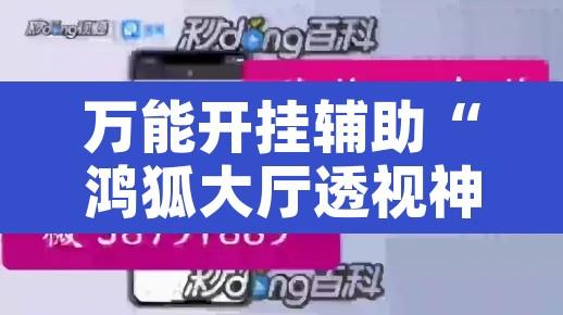 万能开挂辅助“鸿狐大厅透视神器下载	”开挂辅助脚本+详细开挂安装教程