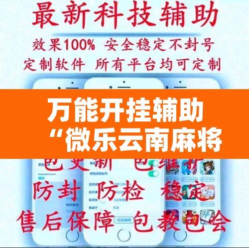万能开挂辅助“微乐云南麻将免费开挂手机版	”附辅助神器开挂脚本详细步骤