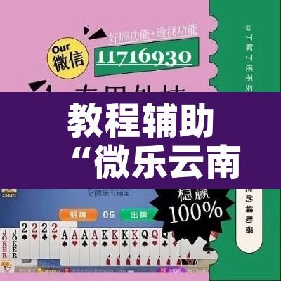 教程辅助“微乐云南麻将小程序开挂免费软件”其实确实有挂