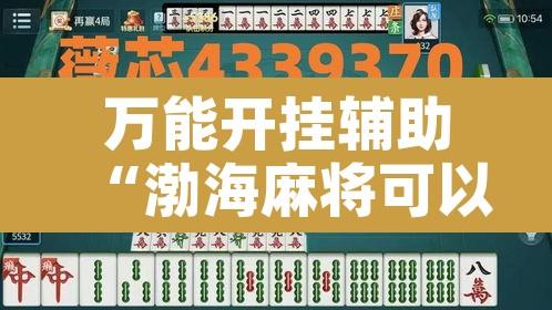 万能开挂辅助“渤海麻将可以开挂吗	”开挂辅助脚本+详细开挂安装教程