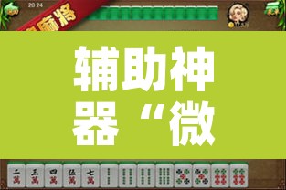 辅助神器“微乐捉鸡麻将开挂教程步骤图”附辅助神器开挂脚本详细步骤
