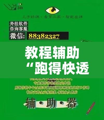 教程辅助“跑得快透视挂游戏介绍”附辅助神器开挂脚本详细步骤