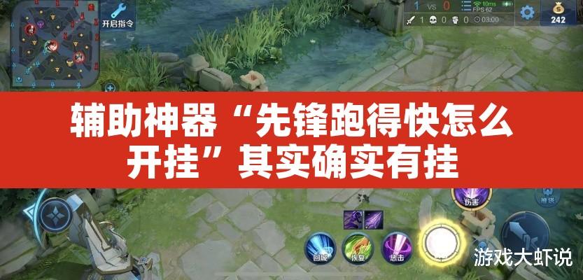 辅助神器“先锋跑得快怎么开挂”其实确实有挂